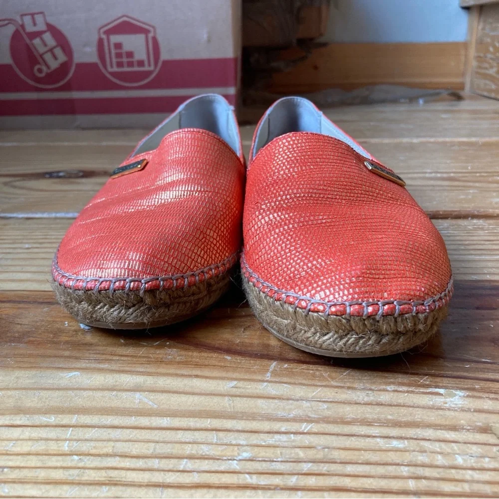 Carvela Orange Women's Espadrille Shoes Size EU 37/US 7